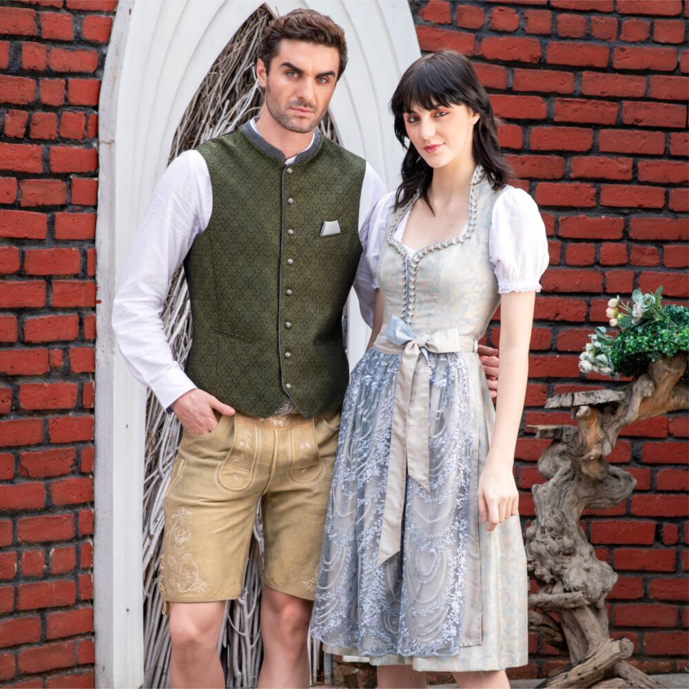 Traditional-inspired Bavarian Outfit for Men & Women